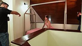 oh god this latina whore is so fuckin hot ridin big black cocks deepthroatin an gettin doggystyle from her photographers... enm diamond rocks!