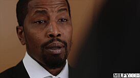 bbc hungry big tits milf boss sienna rae dped anal double by black cock apprentices