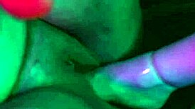 Lesbian feet tease turns into playful toe loving session