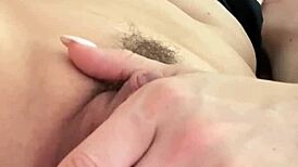 she teases my huge clit sucking nipples in lesbian pussy play roleplay