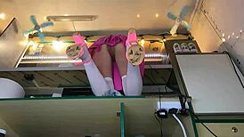 boss promises teen babe extra cash for no panties work