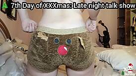 first week farty xxxmas compilation with big ass brunette blasts