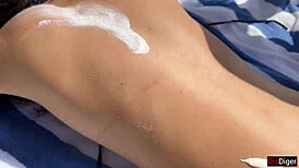 stepmom, dare flash dick on beach with me for cum facial??