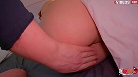 stepmom's big latina ass and wet pussy are always ready for stepson's fisting anal creampie whenever he wants