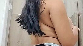 Latina With Huge Natural Tits Strips Softcore Seeking Boyfriend To Squeeze Them