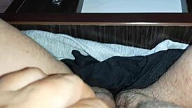 me and stepmom rip clothes for hairy pussy sex first time, she drips wet to orgasm 😩💦