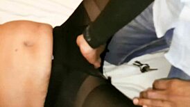 Desi Chubby Indian Aunty Gets Thief's Hardcore Pounding