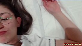 shanaxnow ignores fetish at first but ends with cum dripping on her braces