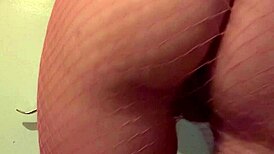 italian milf artemisia's fishnet ass dances seductively in slow motion