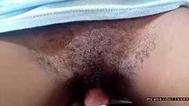 18 year old ebony teen fucked hard in the slams by older lover