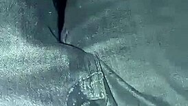 Drunk squirt soaks cloth diaper during jerk-off delight