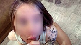 ever wonder how a juicy blonde neighbor teases with pov blowjob ending in facial cumshot?