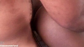 fucking my man daz's monster black cock feels so damn good