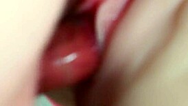 fuck doll gets lube slathered in shaved vagina for double anal penetration closeup