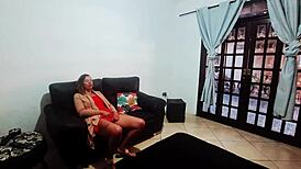 pregnant wife begs husband to fuck her wet pussy doggystyle