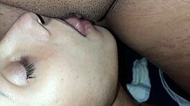 stepsister catches me jerking off and licks me to massive cum