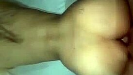 Sexy latina girlfriend rides anal creampie from friend's huge cock