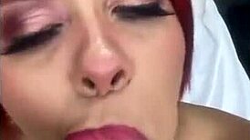 Webcam Deepthroat Compilation Sucks Dildos Teasingly Into Throat