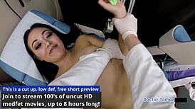 Dr Tampa turns blaire celeste into gaping nurse guinea pig