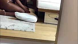 🍆 Freaky Florida ebony deepthroats huge cock for facial cum! 💦