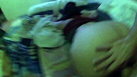 Damn, watch this BBW milf ride dick till cum floods her fat ass