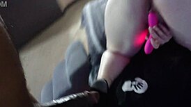 Redhead craves bodybuilder's big black cock stretching hairy pussy wide