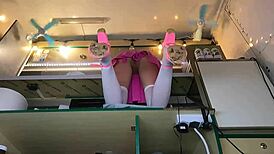 boss promises teen babe extra cash for no panties work