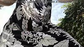 whoa nicoletta squirts wildly in her garden all afternoon!! 🌿💦🔥