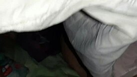 Stepmom crashes screaming threesome fuck