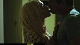 Hot Blondie Fucks Stepbro Doggystyle And Cowgirl After Boyfriend Leaves Wet Pussy Spread