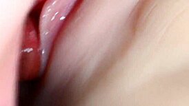 fuck doll gets lube slathered in shaved vagina for double anal penetration closeup