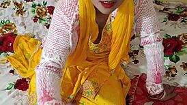 Desi maid wife blows me with dirty Hindi talk