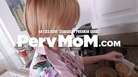 czech milf dives into hardcore 3some fucking in a taboo stepfamily affair