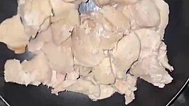 hot lil arab stepsis does craziest food masturbation in la?? kinky fetish freakout