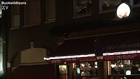 WOW! REDLIGHT DISTRICT OUDEZIJDS ACHTERBURGWAL LIGHTS UP AMSTERDAM'S DUTCH TOURIST SPOT!