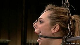 i'm dahlia sky locked in extreme device bondage choking on pain