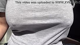 Big Boobs Bounce As Horny Stepmom Artemisia Loves Outdoor!