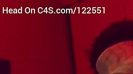 ebony teen chokes gags spits deepthroating huge bbc monster cock