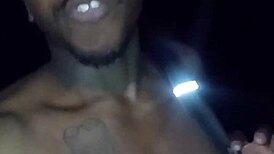 privately flashing natural tits on warm night approaching woman like wolf