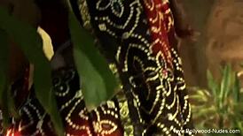 doesn't this skinny indian dancer look hot seducing her lover nude and teasing erotically