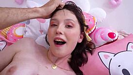 Akina Asmus fulfills anal fantasy with huge cock first time