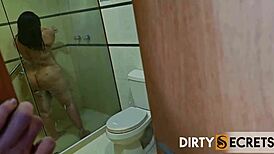 curvy stepmom sucks my dick deep until mr garrison walks in on the action