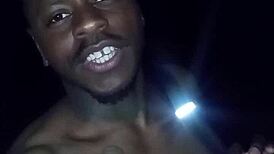 privately flashing natural tits on warm night approaching woman like wolf