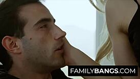 damn familybangs twerkin petite sis carmen caliente gets roughly screwed by jake adams for slutty behavior