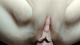 Watch this fuck doll get her shaved big pussy and ass double penetrated with toys hard