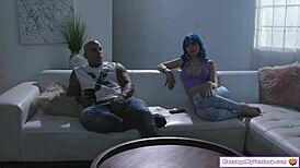 busty gf nuru massages bf then 69s him