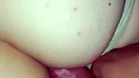Safadoscasal unloads hot cum all over safadinha's big amateur pussy and ass