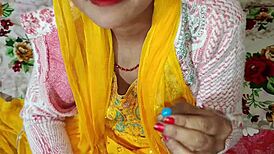 Desi maid wife blows me with dirty Hindi talk