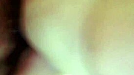 shaved pussy tempts with homemade amateur cock play on camera
