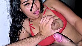 My stepsis shares tiny dick but craves my huge one instead